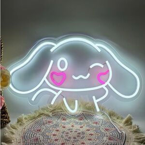 Cinnamo roll Anime Neon Sign Wall Decor Light Room Decor Japanese Light LED